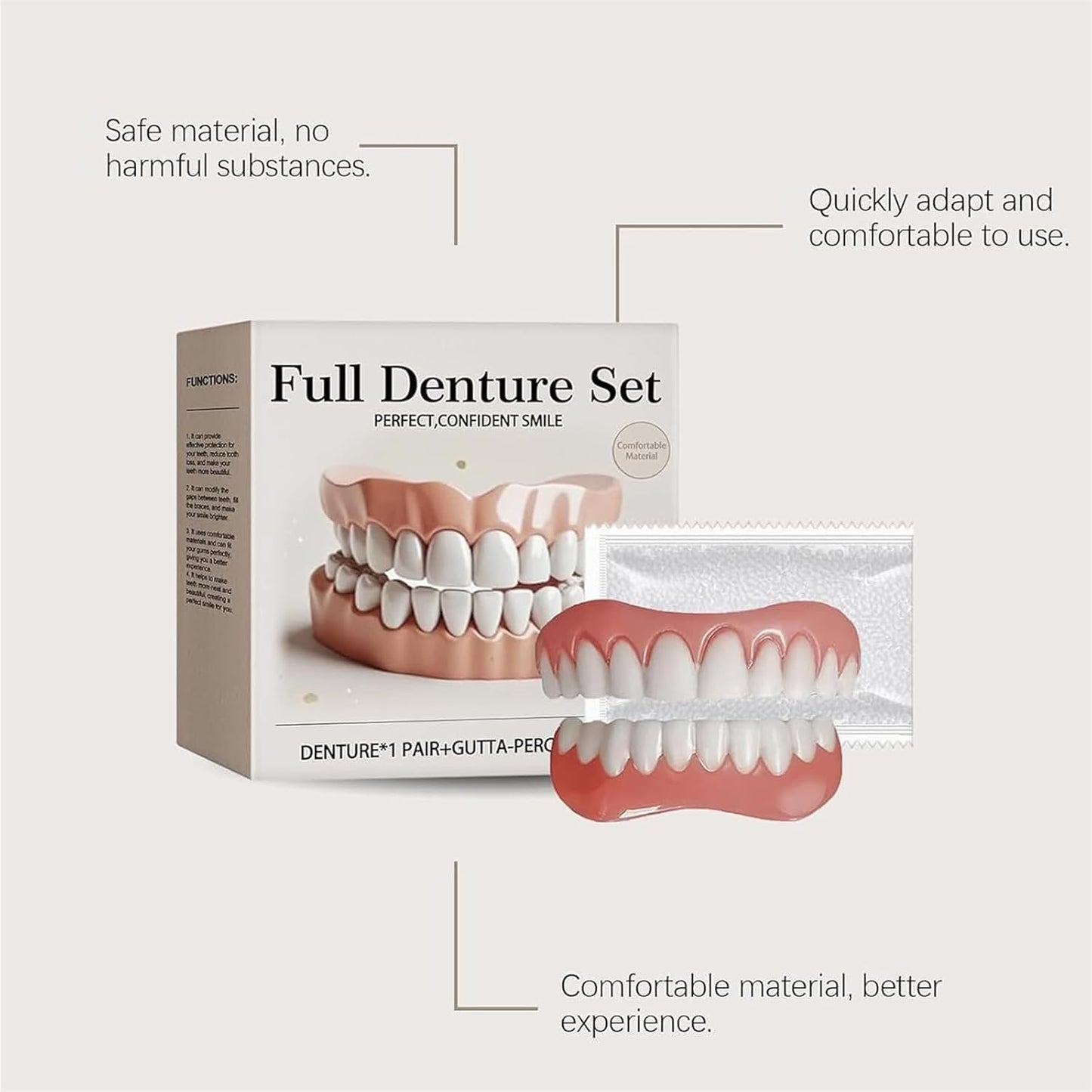 Fine Smile l Dentaduras con ajuste para una sonrisa natural y segura.