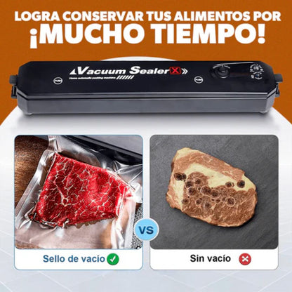 SellaPro® Sellador al Vacío Profesional Automática + 10 Bolsas