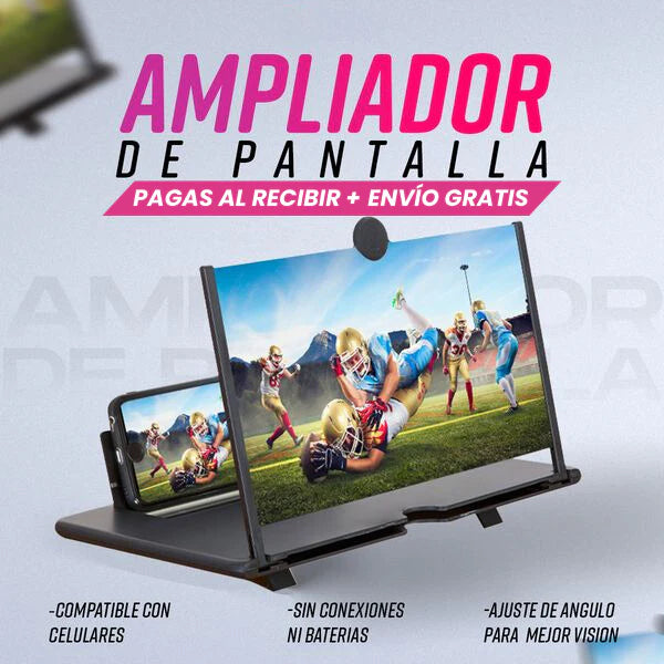 Screeny® Amplificador de pantalla para celulares ULTRAHD 4K
