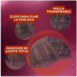 Peluca Aura Silk™ - Despídete del frizz y luce un cabello liso, brillante y natural en segundos.