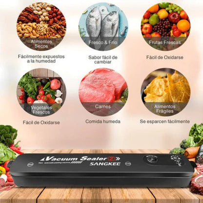 SellaPro® Sellador al Vacío Profesional Automática + 10 Bolsas