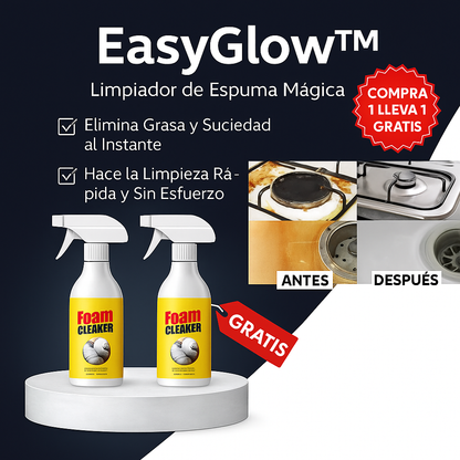 EasyGlow™ Limpiador de espuma mágica | Último día 1+1 GRATIS🔥