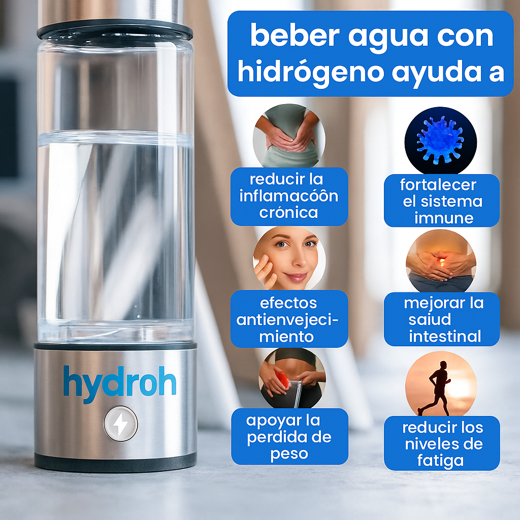 Hydroh® Termo de agua de hidrógeno