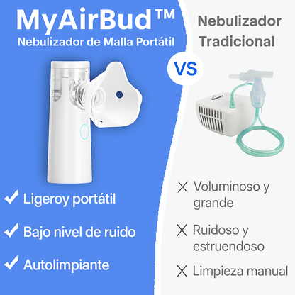 AirBud® Respira tranquilo, en cualquier momento y en cualquier lugar