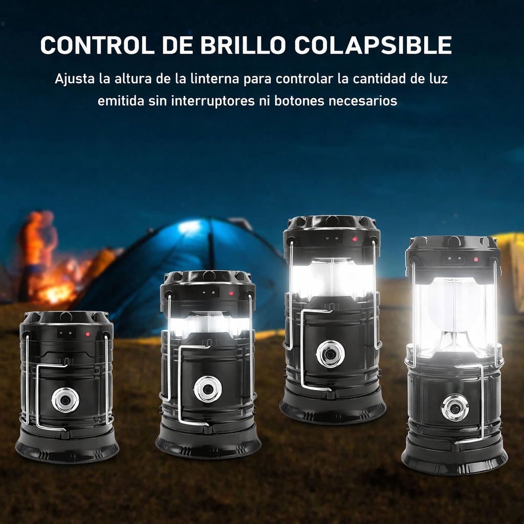 MagicLamp™ Lámpara Solar Ventilador 5 en 1