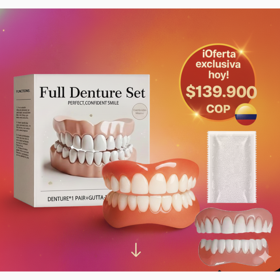 Fine Smile l Dentaduras con ajuste para una sonrisa natural y segura.